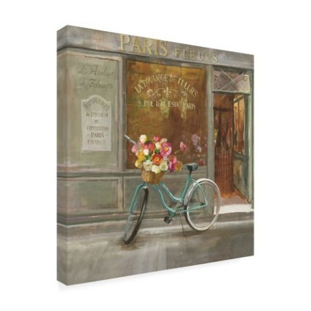 Trademark Fine Art Danhui Nai 'French Flower Shop V2' Canvas Art, 35x35 WAP10786-C3535GG